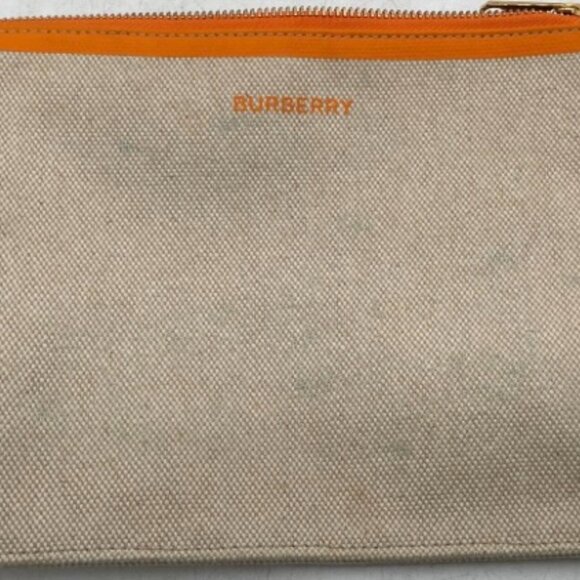 Burberry TB Monogram Canvas and Leather Tote and Pouch - Picture 5 of 5